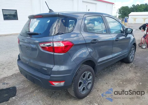 2020 Ford Ecosport S from USA, damaged, VIN MAJ3S2FE8LC371017